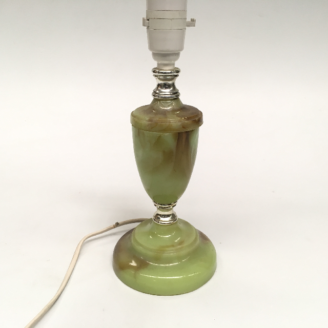 LAMP, Base (Table) - Small Marble, Green Brown